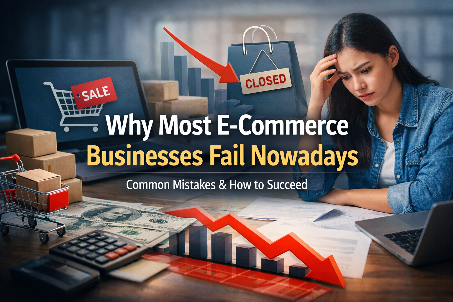 why most e commerce businesses fail nowadays